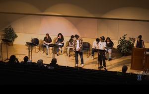 Students perform staged reading of Luis Alfaro's "Electricidad"