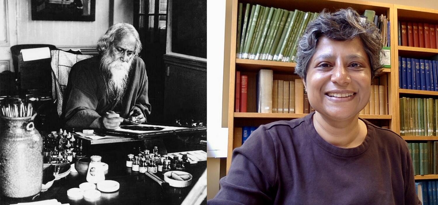 Rabindranath Tagore and Rini Mehta